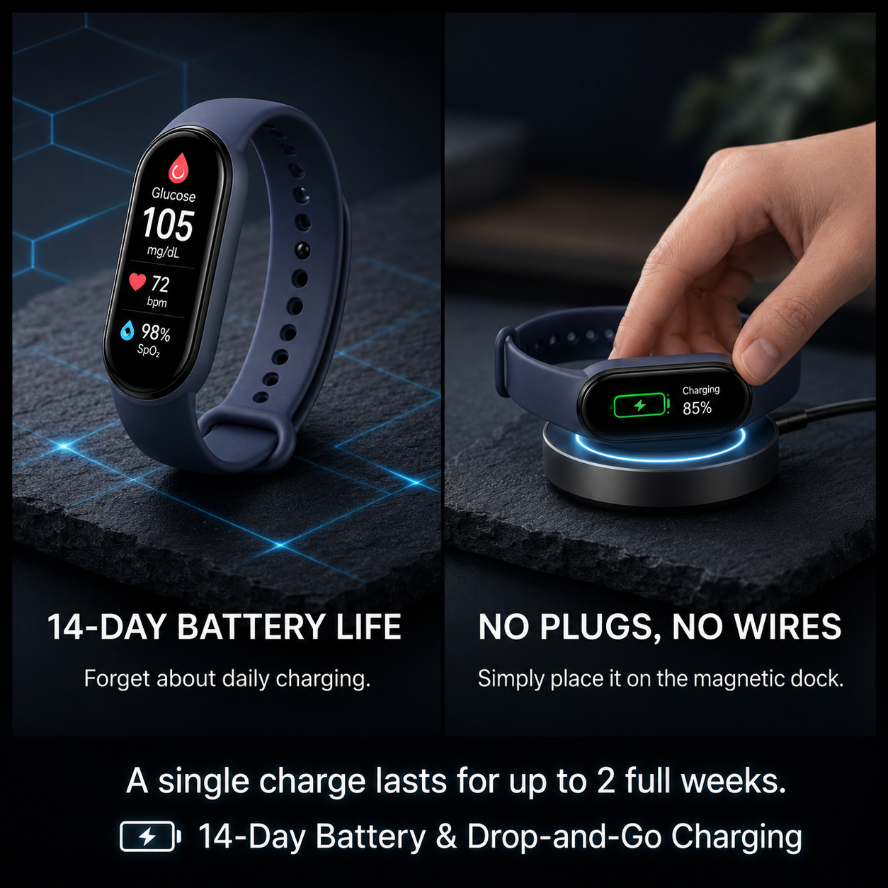 🎉 80% OFF Launch Offer🔥Pryxo™ M9 Non-Invasive Smart Band